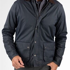 Tailor Vintage Men's Heritage Coated Canvas Zipped Jacket
